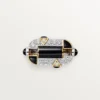Geometrie & Contrastes Ring, Onyx, Paved Geometrie & Contrastes Ring, Onyx, Paved