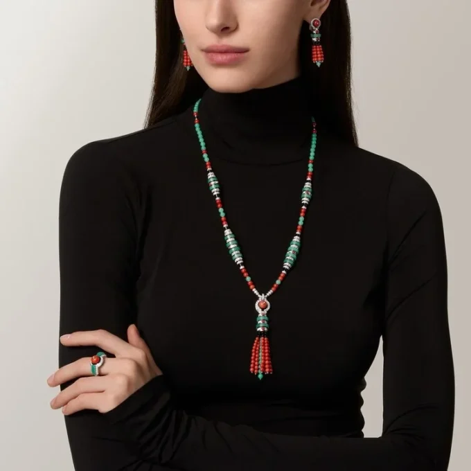 Geometry & Contrastes Necklace Geometry & Contrastes Necklace