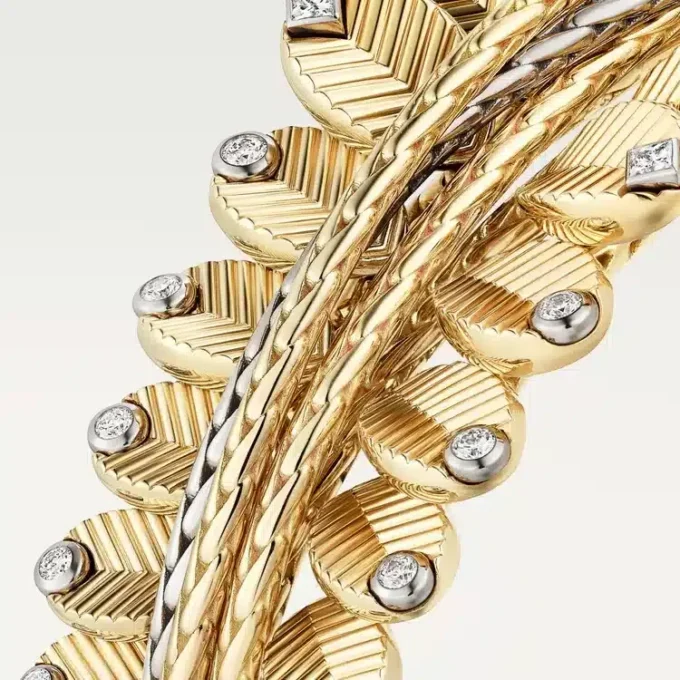 Grain De Cafe Bracelet, Diamonds Grain De Cafe Bracelet, Diamonds