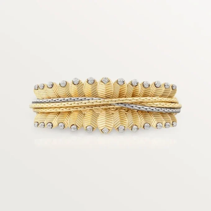 Grain De Cafe Bracelet, Diamonds Grain De Cafe Bracelet, Diamonds
