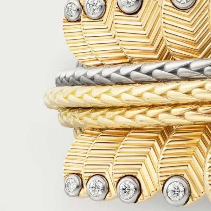Grain De Cafe Bracelet, Diamonds Grain De Cafe Bracelet, Diamonds