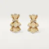 Grain De Cafe Earrings, Diamonds Grain De Cafe Earrings, Diamonds