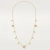 Grain De Cafe Long Necklace, Diamonds Grain De Cafe Long Necklace, Diamonds