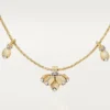 Grain De Cafe Long Necklace, Diamonds Grain De Cafe Long Necklace, Diamonds