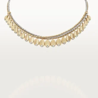 Grain De Cafe Necklace, Diamonds