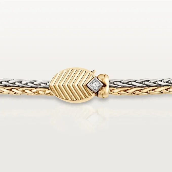 Grain De Cafe Necklace, Diamonds