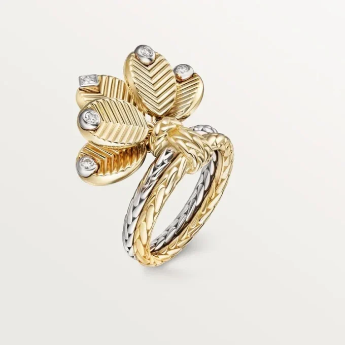 Grain De Cafe Ring, Diamonds Grain De Cafe Ring, Diamonds