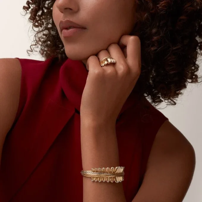 Grain De Cafe Ring, Diamonds Grain De Cafe Ring, Diamonds