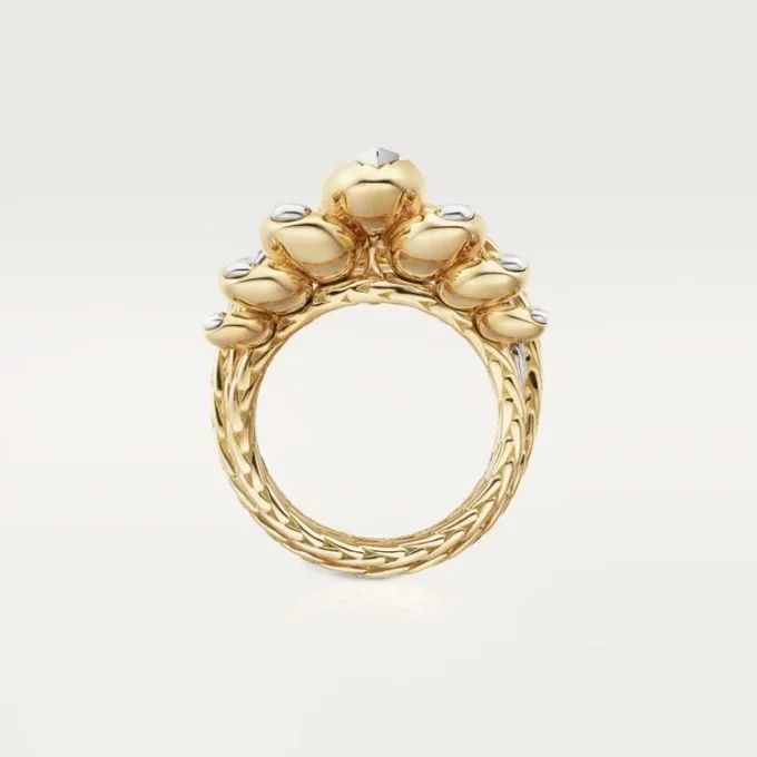 Grain De Cafe Ring, Diamonds Grain De Cafe Ring, Diamonds