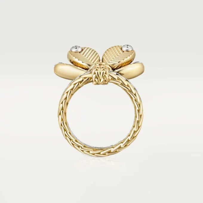 Grain De Cafe Ring, Diamonds Grain De Cafe Ring, Diamonds
