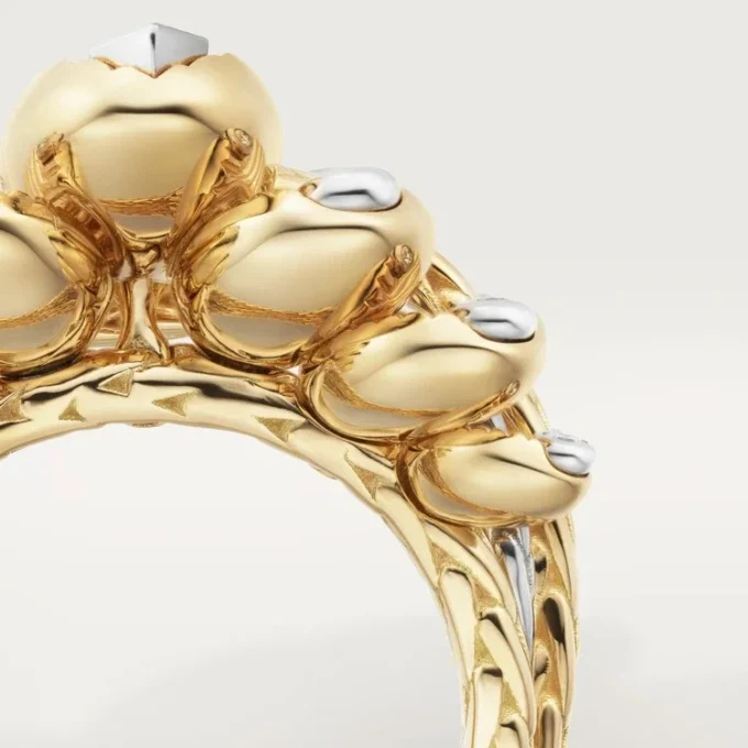Grain De Cafe Ring, Diamonds Grain De Cafe Ring, Diamonds