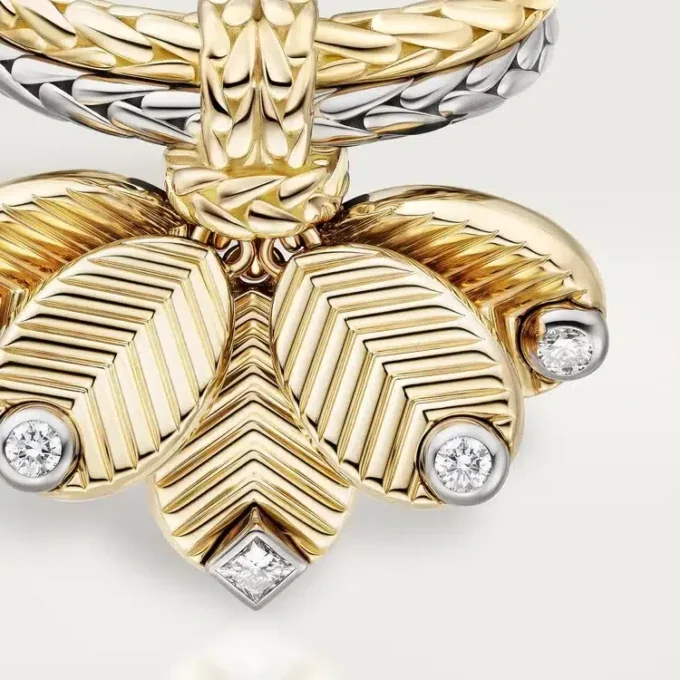 Grain De Cafe Ring, Diamonds Grain De Cafe Ring, Diamonds