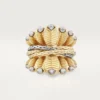 Grain De Cafe Ring, Diamonds Grain De Cafe Ring, Diamonds