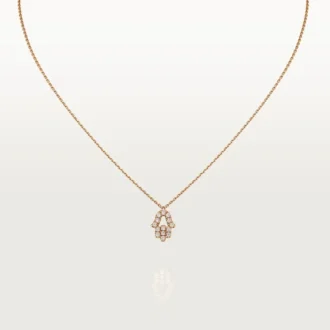 Hearts and Symbols Pendant – Pink Gold, Diamonds – Cartier