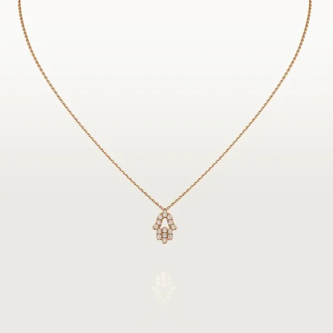 Hearts and Symbols Pendant – Pink Gold, Diamonds – Cartier Hearts and Symbols Pendant – Pink Gold, Diamonds – Cartier