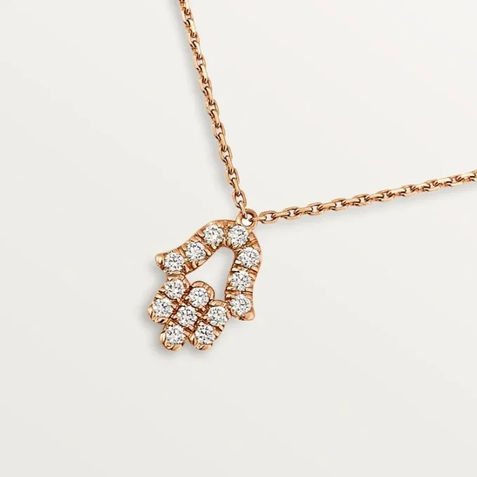 Hearts and Symbols Pendant – Pink Gold, Diamonds – Cartier Hearts and Symbols Pendant – Pink Gold, Diamonds – Cartier
