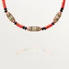 High Jewelry Necklace – Rose Gold, Coral, Onyx, Black Lacquer, Diamonds – Cartier