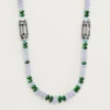 High Jewelry Necklace – White Gold, Chalcedony, Skarn, Turquoise, Black Lacquer, Diamonds – Cartier High Jewelry Necklace – White Gold, Chalcedony, Skarn, Turquoise, Black Lacquer, Diamonds – Cartier