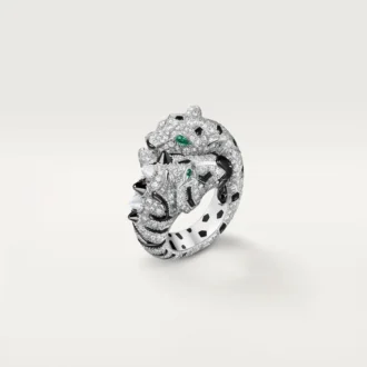 Indomptables De Cartier Ring, Paved
