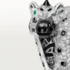 Indomptables De Cartier Ring, Paved Indomptables De Cartier Ring, Paved
