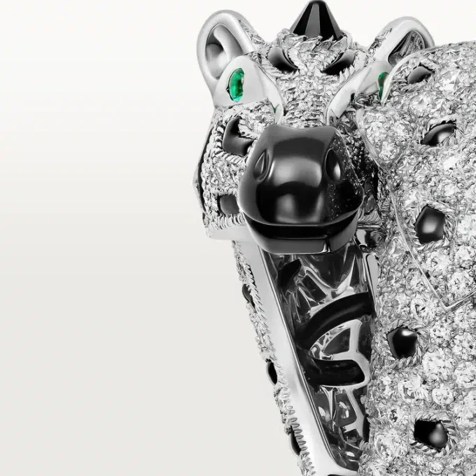 Indomptables De Cartier Ring, Paved Indomptables De Cartier Ring, Paved