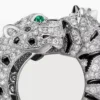 Indomptables De Cartier Ring, Paved Indomptables De Cartier Ring, Paved