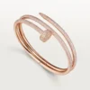 Juste Un Clou Bracelet, Double, Half-Paved
