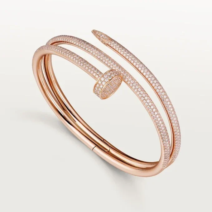 Juste Un Clou Bracelet, Double, Half-Paved
