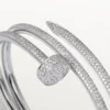 Juste Un Clou Bracelet, Double, Half-Paved Juste Un Clou Bracelet, Double, Half-Paved