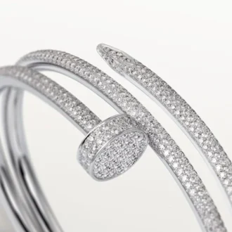 Juste Un Clou Bracelet, Double, Half-Paved