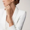 Juste Un Clou Bracelet, Double, Half-Paved