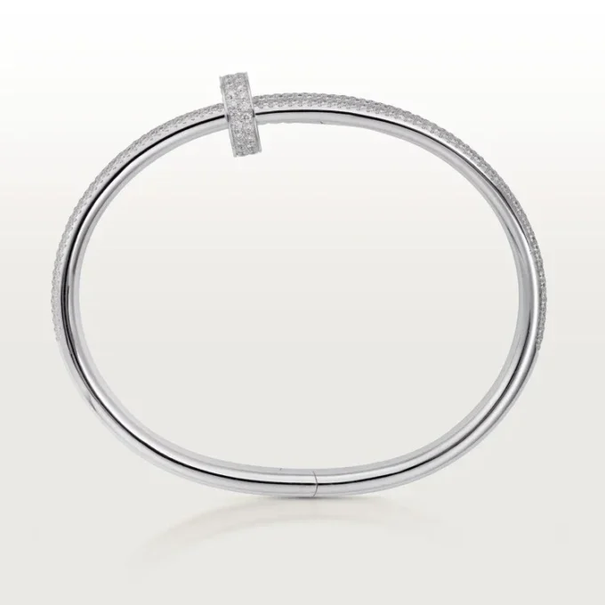 Juste Un Clou Bracelet, Double, Half-Paved Juste Un Clou Bracelet, Double, Half-Paved