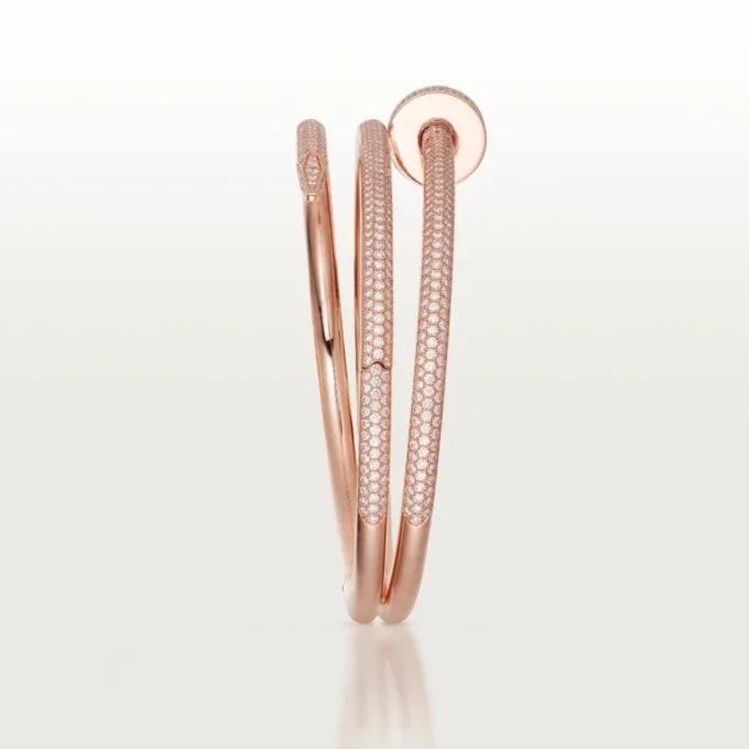 Juste Un Clou Bracelet, Double, Half-Paved