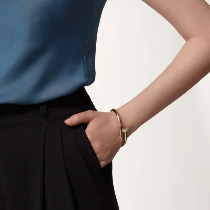 Juste Un Clou Bracelet, Large Model, Diamonds Juste Un Clou Bracelet, Large Model, Diamonds