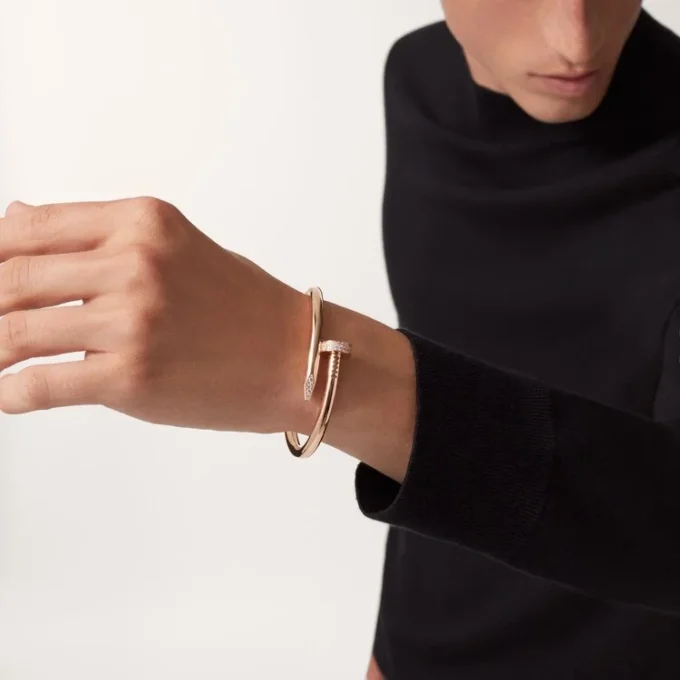 Juste Un Clou Bracelet, Large Model, Diamonds Juste Un Clou Bracelet, Large Model, Diamonds