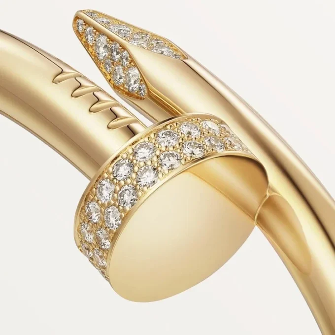 Juste Un Clou Bracelet, Large Model, Diamonds Juste Un Clou Bracelet, Large Model, Diamonds