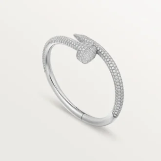 Juste Un Clou Bracelet, Large Model, Half-Paved