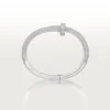 Juste Un Clou Bracelet, Large Model, Half-Paved