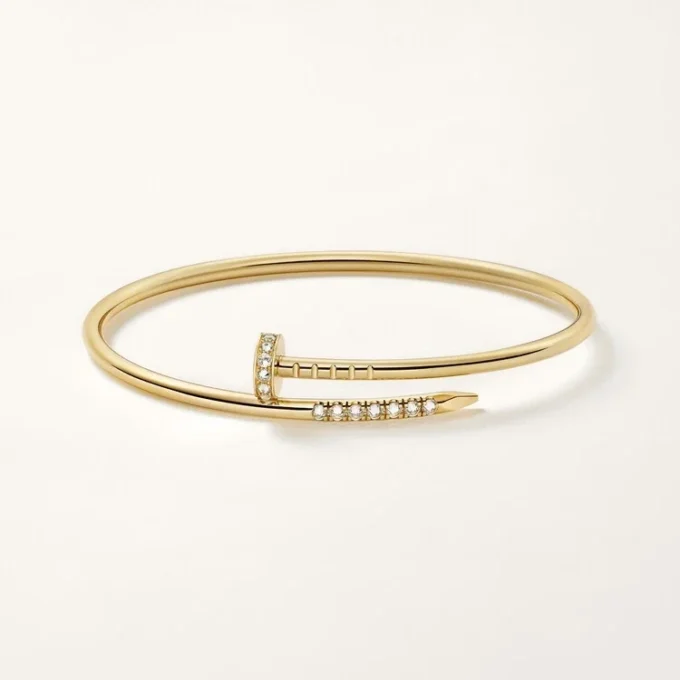 Juste Un Clou Bracelet, Small Model, Reverse-Set Diamonds Juste Un Clou Bracelet, Small Model, Reverse-Set Diamonds