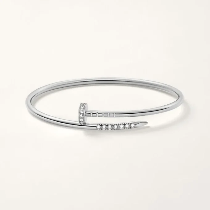 Juste Un Clou Bracelet, Small Model, Reverse-Set Diamonds Juste Un Clou Bracelet, Small Model, Reverse-Set Diamonds
