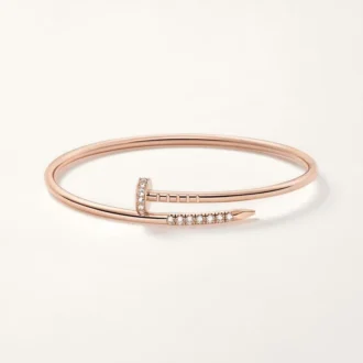 Juste Un Clou Bracelet, Small Model, Reverse-Set Diamonds