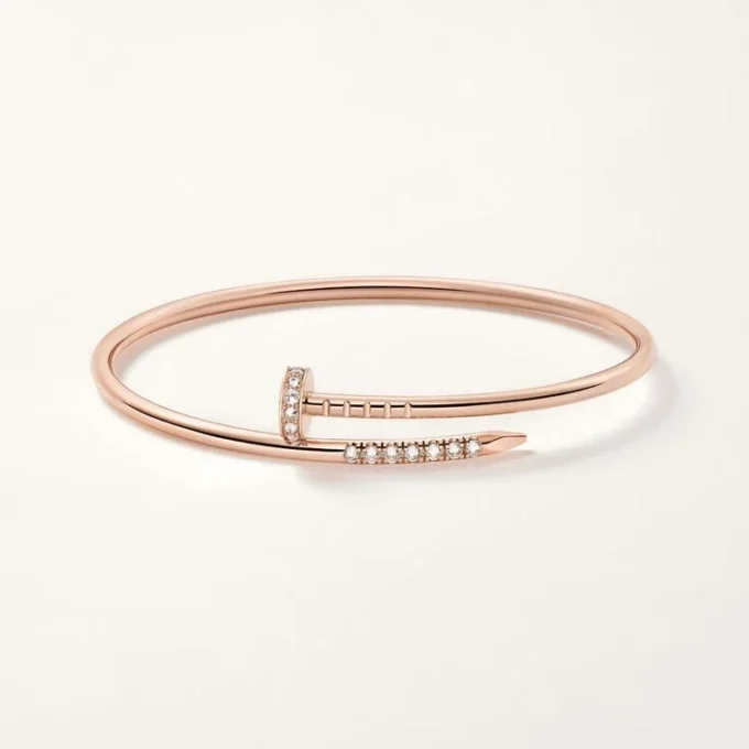 Juste Un Clou Bracelet, Small Model, Reverse-Set Diamonds Juste Un Clou Bracelet, Small Model, Reverse-Set Diamonds