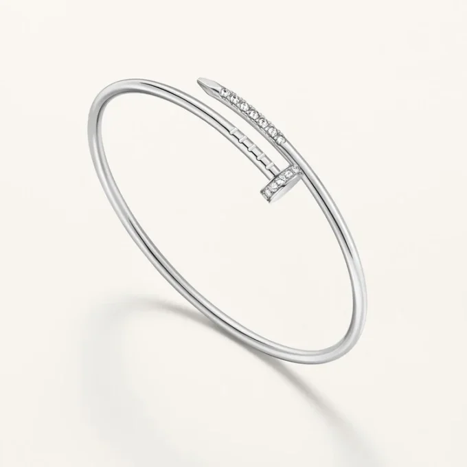 Juste Un Clou Bracelet, Small Model, Reverse-Set Diamonds Juste Un Clou Bracelet, Small Model, Reverse-Set Diamonds