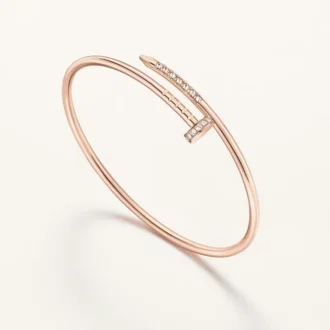 Juste Un Clou Bracelet, Small Model, Reverse-Set Diamonds