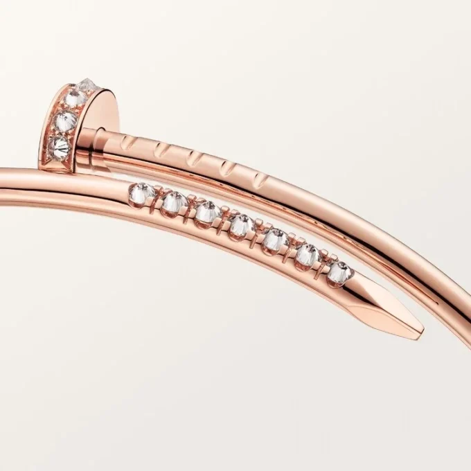 Juste Un Clou Bracelet, Small Model, Reverse-Set Diamonds Juste Un Clou Bracelet, Small Model, Reverse-Set Diamonds