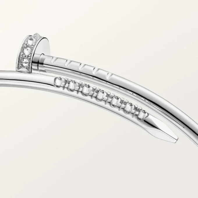 Juste Un Clou Bracelet, Small Model, Reverse-Set Diamonds Juste Un Clou Bracelet, Small Model, Reverse-Set Diamonds