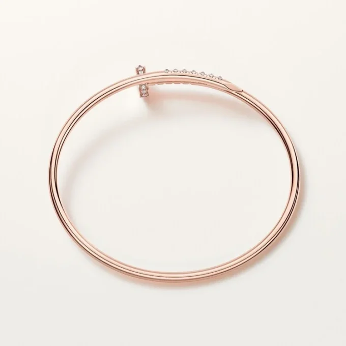 Juste Un Clou Bracelet, Small Model, Reverse-Set Diamonds Juste Un Clou Bracelet, Small Model, Reverse-Set Diamonds