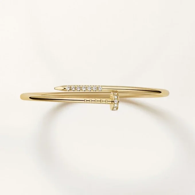 Juste Un Clou Bracelet, Small Model, Reverse-Set Diamonds Juste Un Clou Bracelet, Small Model, Reverse-Set Diamonds