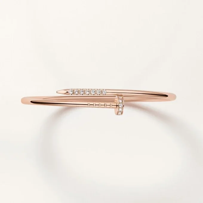 Juste Un Clou Bracelet, Small Model, Reverse-Set Diamonds Juste Un Clou Bracelet, Small Model, Reverse-Set Diamonds