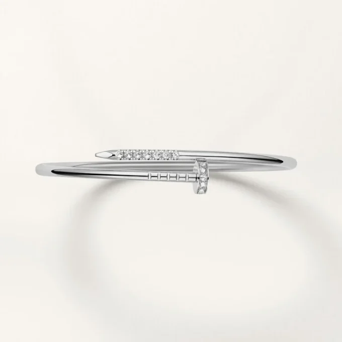 Juste Un Clou Bracelet, Small Model, Reverse-Set Diamonds Juste Un Clou Bracelet, Small Model, Reverse-Set Diamonds